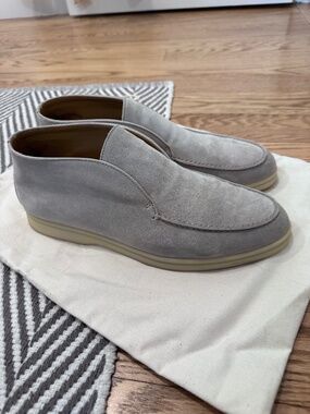 Loro Piana women’s open walk booties , 40.5